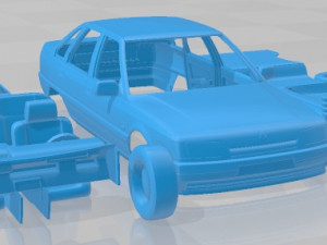 Renault 21 Manager 1989 Printable Car 3D-Druckmodell