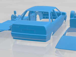 Renault 21 Manager 1989 Printable Car 3D-Druckmodell