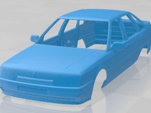 Renault 21 Manager 1989 Printable Body Car 3D Print Model