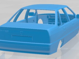 Renault 21 Manager 1989 Printable Body Car 3D-Druckmodell