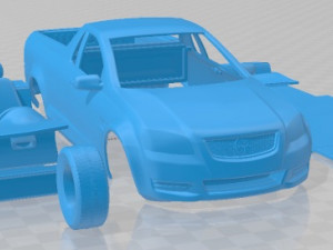 Holden Commodore VE UTE 2012 Printable Car Modelo de impresión 3D