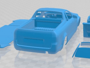 Holden Commodore VE UTE 2012 Printable Car Modelo de impresión 3D
