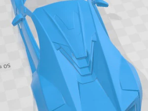 Lykan Hypersport 2012 Printable Body Car 3D Print Model
