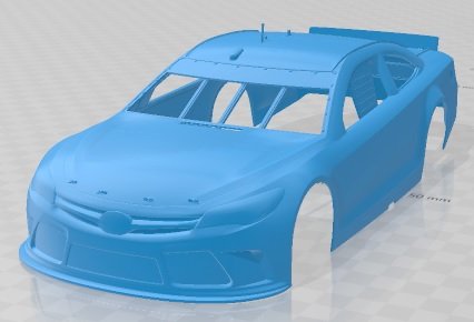Toyota Camry Stanley 2015 Nascar Printable Body Car Modelo de impresión 3D .c4d .max .obj .3ds .fbx .stl .blend 