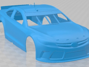 Toyota Camry Stanley 2015 Nascar Printable Body Car Modelo de impresión 3D