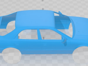 Toyota Camry 1997 Printable Body Car Modello di stampa 3D