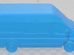Fiat Ducato Panel Van L2H2 2014 Printable Modelo de impresión 3D