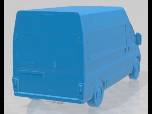 Fiat Ducato Panel Van L2H2 2014 Printable 3D Print Model