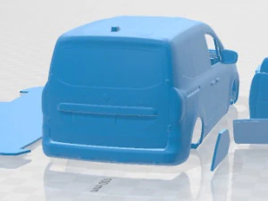 Renault Kangoo 2021 Printable Van 3D Print Model
