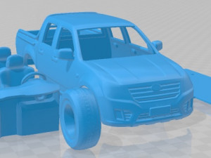 FAW Kun Cheng 2016 Printable Car Modelo de impresión 3D