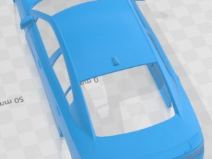 Dodge Charger SRT Hellcat 2019 Printable Body Car Modelo de impresión 3D
