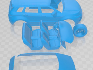 Land Rover Range Rover Evoque 5 Doors 2012 Printable Car Modelo de impresión 3D