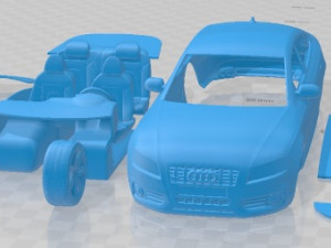 Audi S5 Sportback 2011 Printable Car Modelo de impresión 3D