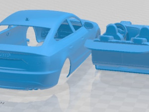 Audi S5 Sportback 2011 Printable Car Modelo de impresión 3D
