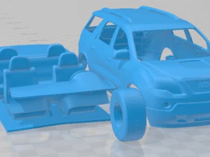 GMC Acadia 2011 Printable Car 3D Print Model