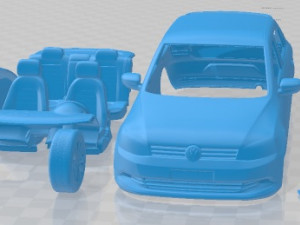 Volkswagen Gol 2012 Printable Car Modèles 3D en vedette