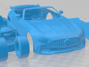 Mercedes Benz AMG GT R Roadster 2020 Printable Car Modelo de impresión 3D