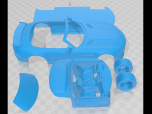 Mercedes Benz AMG GT R Roadster 2020 Printable Car Modelo de impresión 3D