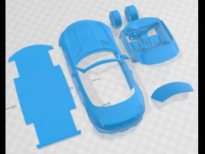 Mercedes Benz AMG GT R Roadster 2020 Printable Car 3D Print Model