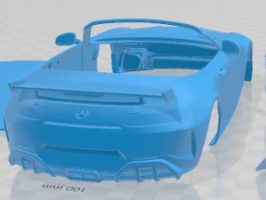 Mercedes Benz AMG GT R Roadster 2020 Printable Car Modelo de impresión 3D