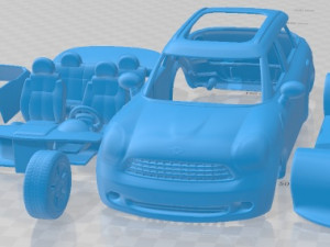 Mini Countryman 2011 Printable Car Modelo de impresión 3D