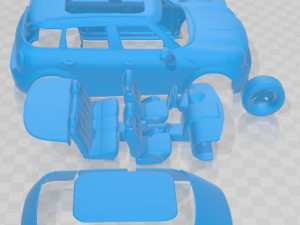 Mini Countryman 2011 Printable Car Modelo de impresión 3D