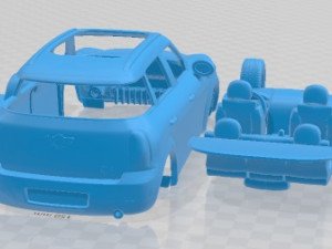 Mini Countryman 2011 Printable Car Modelo de impresión 3D