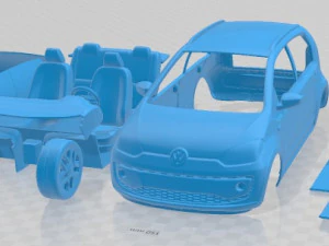Volkswagen Cross Up 2016 Printable Car 3D Print Model