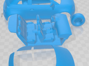 Fiat 500 La Prima 2021 Printable Car 3D-printmodel
