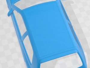 Renault Clio Williams Printable Body Car Modelo de impresión 3D
