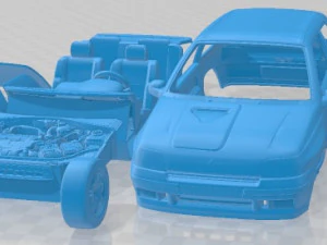Renault Clio Williams Printable Car 3D Print Model