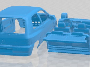 Renault Clio Williams Printable Car Modèles 3D en vedette