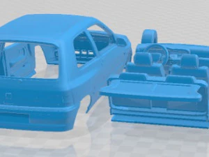 Renault Clio Williams Printable Car 3D Print Model