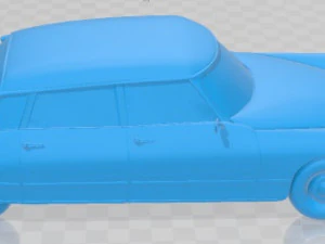 Citroen DS 21 Pallas 1966 Printable Body Car 3D Print Model