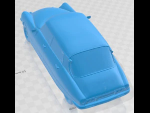 Citroen DS 21 Pallas 1966 Printable Body Car 3D Print Model