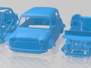 Mini Miglia Printable Car Modelo de impresión 3D