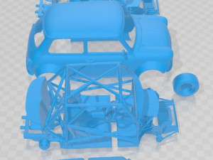 Mini Miglia Printable Car 3D प्रिंट मॉडल
