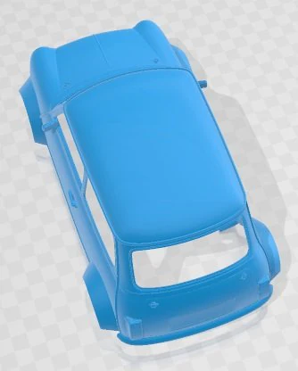 Mini Miglia Printable Body Car 3D Print Model .c4d .max .obj .3ds .fbx .stl .blend