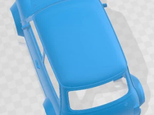 Carro de corpo imprim&iacute;vel Mini Miglia Modelo de Impressão 3D