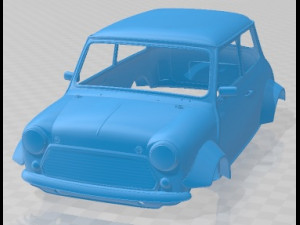 Mini Miglia Printable Body Car Modelo de impresión 3D