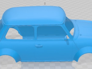 Mini Miglia Printable Body Car Modelo de impresión 3D