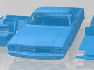 Holden HQ Sandman UTE 1974 Printable Car 3D Print Model