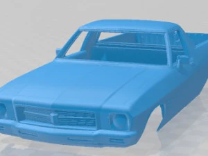Holden HQ Sandman UTE 1974 Printable Body Car 3D Print Model