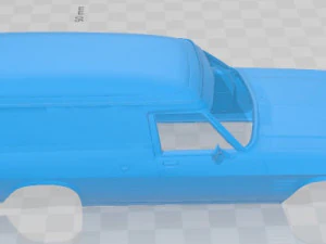 Holden HQ Sandman 1974 Printable Body Car 3D Print Model
