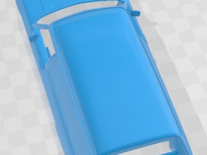 Holden HQ Sandman 1974 Printable Body Car Modelo de impresión 3D