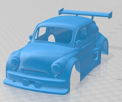 Seat 600 Hillclimb Printable Body Car 3D Print Model .c4d .max .obj .3ds .fbx .stl .blend 