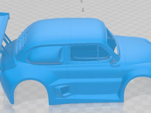 Seat 600 Hillclimb Printable Body Car 3D Print Model