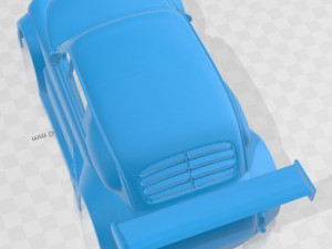 Seat 600 Hillclimb Printable Body Car 3D Print Model