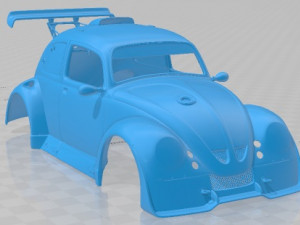 Volkswagen Fun Cup Printable Body Car Modelo de impresión 3D