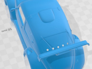 Volkswagen Fun Cup Printable Body Car Modelo de impresión 3D